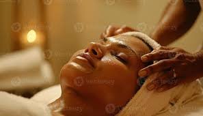 Massage Woman Head